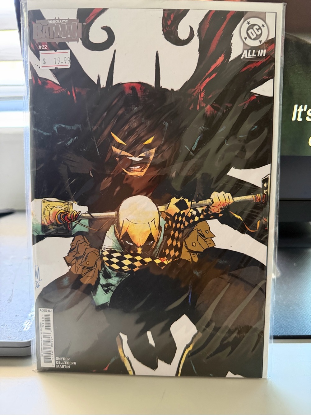 Absolute Batman #22 CVR E 1:25 Werther Dell'Edera Variant